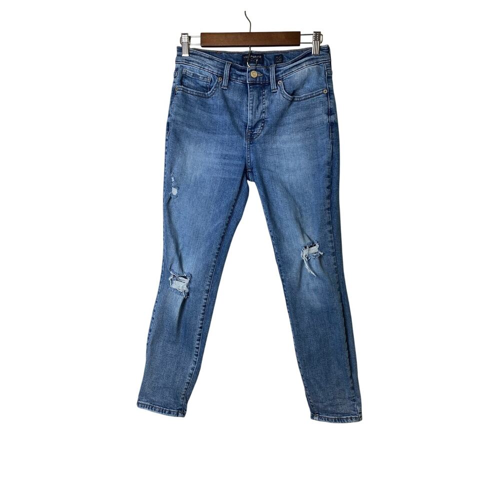 Lucky Brand Women's Ava Blue Denim Ankle Skinny Jeans Women's Size 4